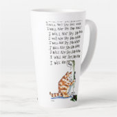 Schlimmes Wort Katze Milchtasse (Rechte Ecke)