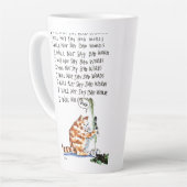 Schlimmes Wort Katze Milchtasse (Linke Ecke)
