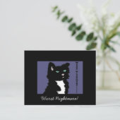 Schlimmster Albtraum! Postkarte (Stehend Vorderseite)
