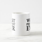 Schlimmster Präsident je Kaffeetasse (Mittel)