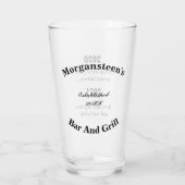 Schlimmstes Jahr in der jüngsten Bar der Geschicht Glas (Rückseite)