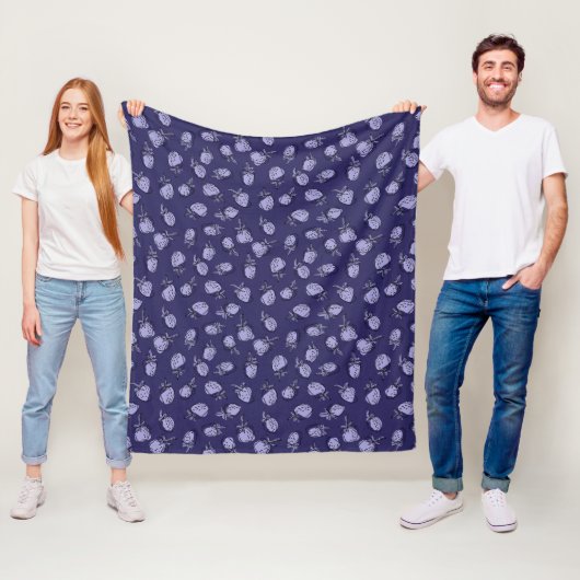 Schlips Fleecedecke (Beispiel)