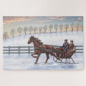 Schlitten - Buggy Reiten Puzzle (Horizontal)