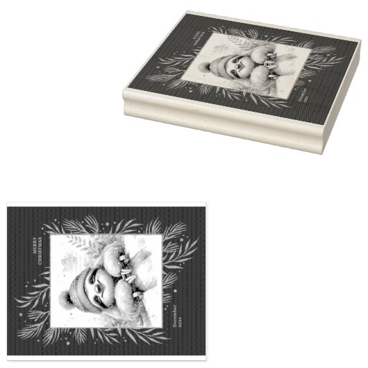 Schlitten Gummistempel (Stempel)