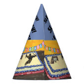 Schlitten-Hockey-Party-Hut Partyhütchen (Rückseite)