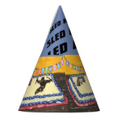 Schlitten-Hockey-Party-Hut Partyhütchen (Links)