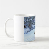 Schlitten-Hunderennen Kaffeetasse (Links)