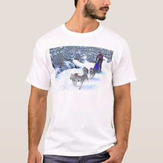 Schlitten-Hunderennen T-Shirt
