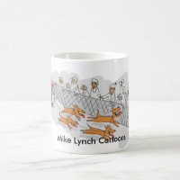 Schlitten-Hunderennen-Tasse