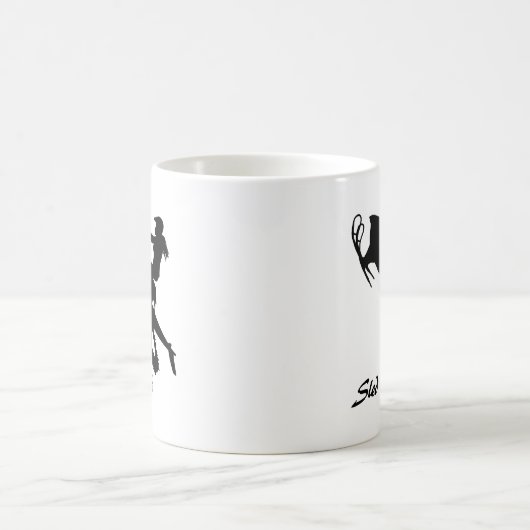 Schlitten-Küken Kaffeetasse (Mittel)