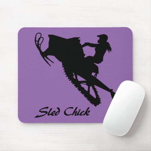 Schlitten-Küken Mousepad (Mit Mouse)