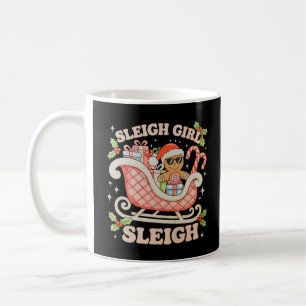 Schlitten Mädchen Lebkuchen Weihnachten Xmas Zucke Kaffeetasse
