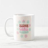 Schlitten Mädchen Schlitten Kaffeetasse (Links)