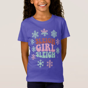 Schlitten Mädchen Schlitten T-Shirt