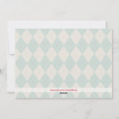 Schlitten mit Liebe - Urlaubskarte Feiertagskarte (Rückseite)