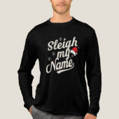 Schlitten Name Vibes Tri-Blend Shirt (Vorderseite)