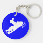 Schlitten-Schlüsselkette Schlüsselanhänger (Rückseite)