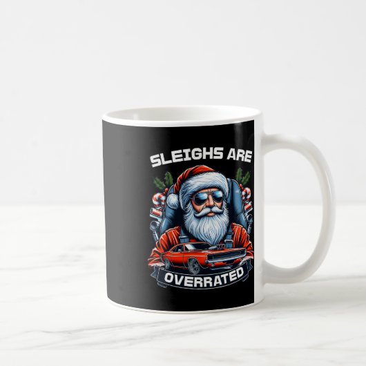 Schlitten sind überbewertet als Christus der Muske Kaffeetasse (Rechts)