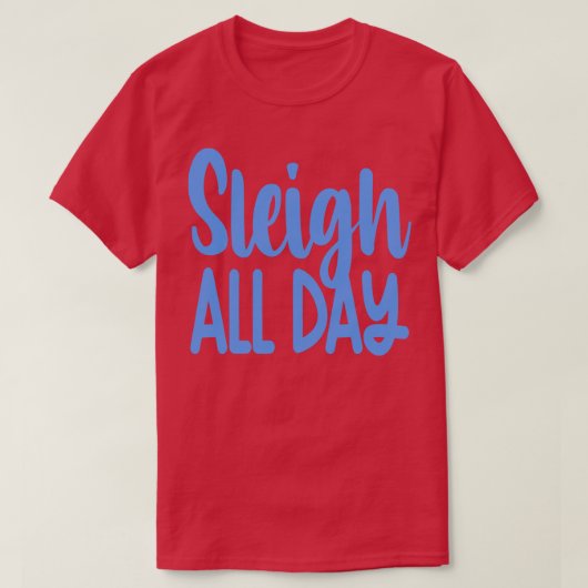 Schlitten Tag 1 T-Shirt (Design vorne)