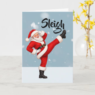 Schlitten Weihnachten Santa Claus Schwul Urlaub Karte