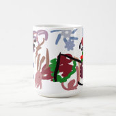 Schlitten Winter Kaffeetasse (Mittel)