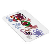 Schlitten Winter Magnet (Rechte Seite)