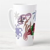 Schlitten Winter Milchtasse (Linke Ecke)