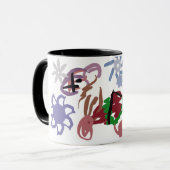 Schlitten Winter Tasse (Vorderseite Links)