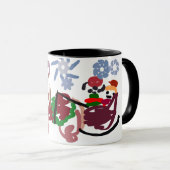 Schlitten Winter Tasse (VorderseiteRechts)