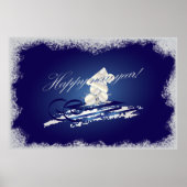 Schlitten zum HNY Poster (Vorne)