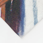 Schlittenfahren Fleecedecke (Ecke)