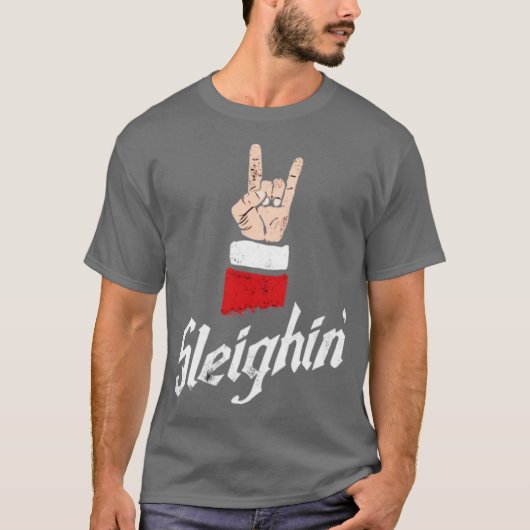 Schlittenfahren T-Shirt (Vorderseite)