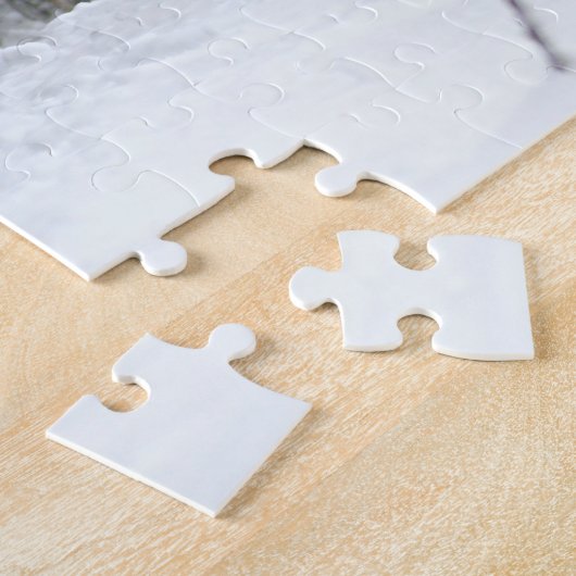 Schlittenfahrt im Winter Wunderland Puzzle (Seite)