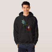Schlittenfahrt Libelle Hoodie (Vorne ganz)