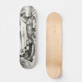 Schlittenfahrt Skateboard (Vorderseite)