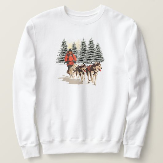 Schlittenhunde Sweatshirt (Design vorne)