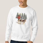 Schlittenhunde Sweatshirt (Vorderseite)