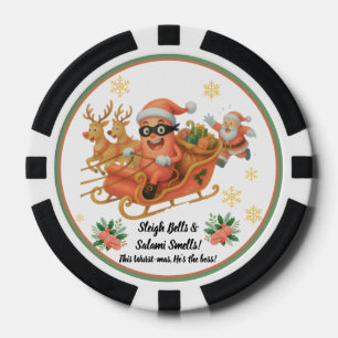 Schlittenklingeln und Salami-Gerüche! Pokerchips