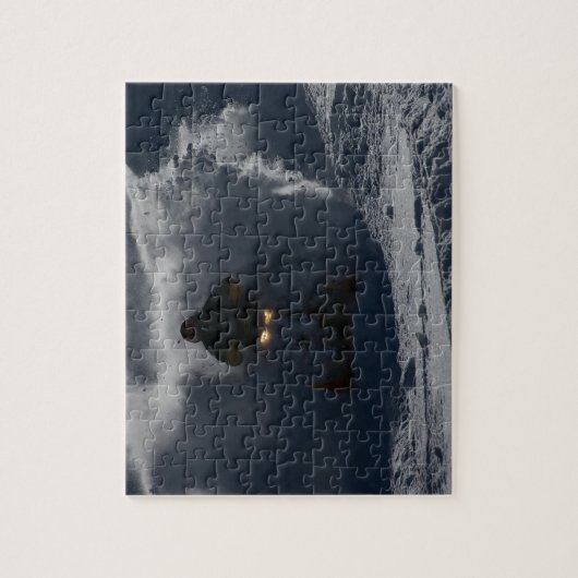 Schlittenlandungspuzzlespiel Puzzle (Vertikal)