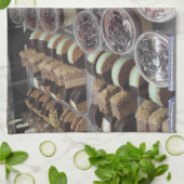 Schlittschuhputzer. Geschirrtuch (Gefaltet)