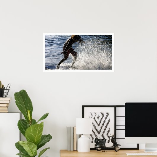 Schlittsonne Poster (Heimbüro)