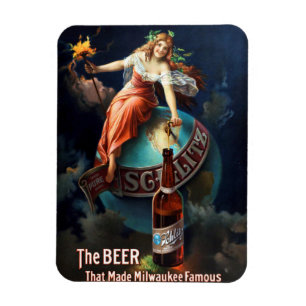 Schlitz Bier Magnet