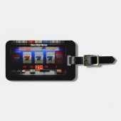 Schlitz-High Roller Gepäckanhänger (Vorderseite horizontal)