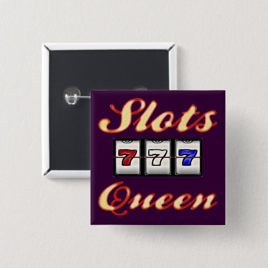Schlitz-Königin Button (Vorne & Hinten)