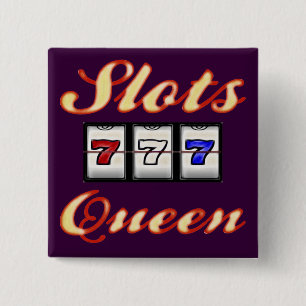 Schlitz-Königin Button