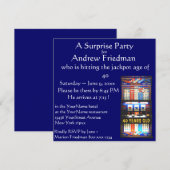 Schlitz-Maschinen-Geburtstags-Party-Sieger Einladung (Vorne/Hinten)