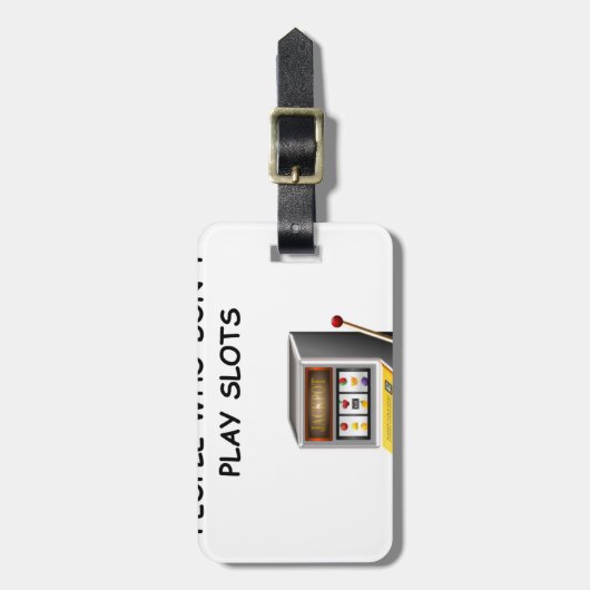 Schlitze Gepäckanhänger (Vorderseite vertikal)