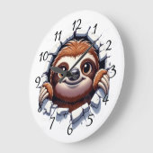 Schlitzfläche Große Wanduhr (Winkel)