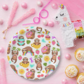 Schlitzpapierplatte Pappteller (Party)