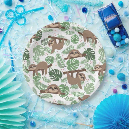 Schlitzpapierplatte Pappteller (Party)